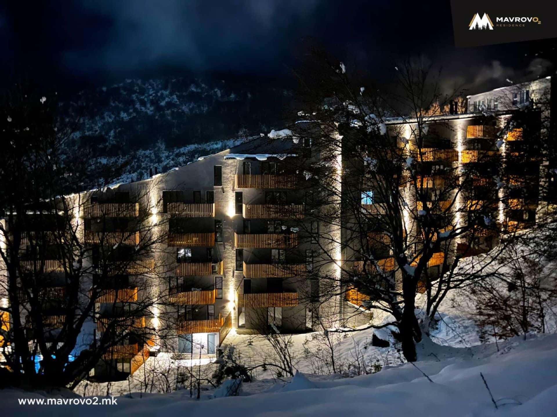 Aerial view of complex